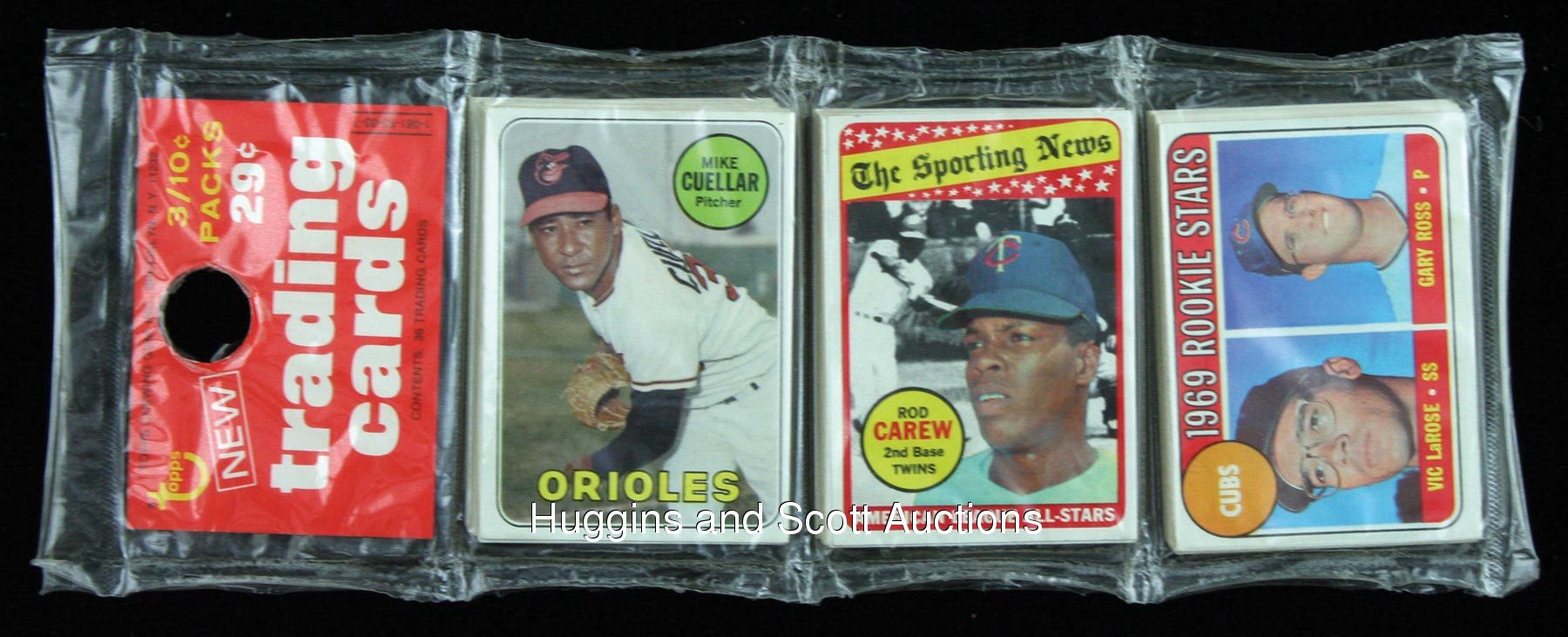 Lot Detail - 1969 Topps Baseball All Original Rack Pack
