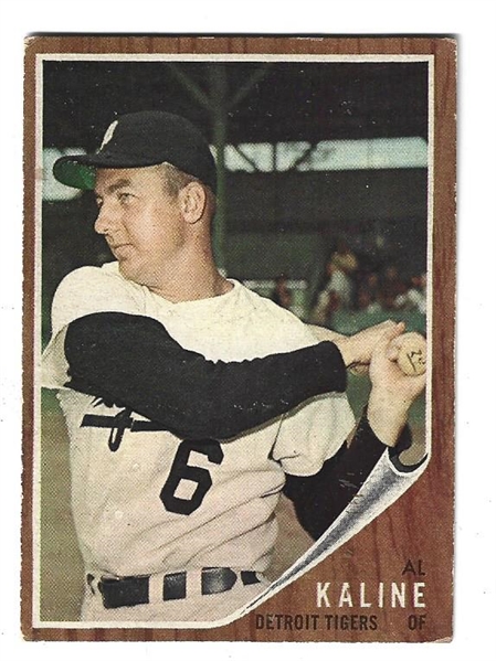1962 Al Kaline (HOF) Topps Baseball Card