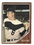 1962 Al Kaline (HOF) Topps Baseball Card