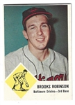 1963 Brooks Robinson (HOF) Fleer Baseball Card 