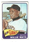 1965 Willie Mays (HOF) Topps Baseball Card 