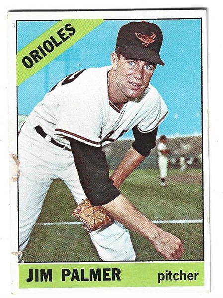 1966 Jim Palmer (HOF) Topps Rookie Card