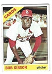 1966 Bob Gibson (HOF) Topps Baseball Card