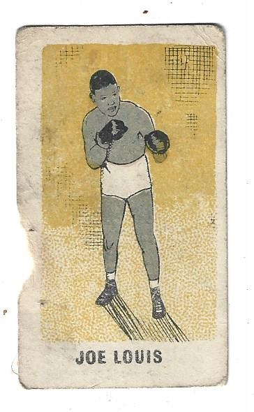 1948 - 50 Joe Louis (Heavyweight Champion) Kiddy's Favourites Boxing Card