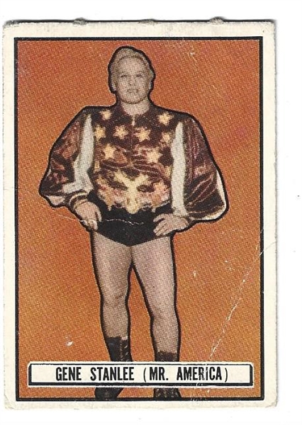 1951 Gene Standlee/Mr. America Topps Ringside Wrestling Card