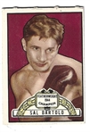 1951 Sal Bartolo (Featherweight Champion - 1944) Topps Ringside Boxing Card