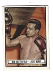 1951 Bob Satterfield (Light Heavyweight) Topps Ringside Boxing Card